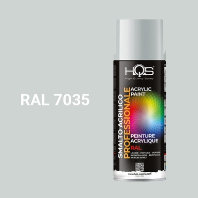 HQS akrylová farba v spreji 400 ml RAL 7035 lesklá