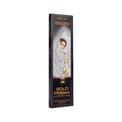 Goloka Gold Prema Vonná tyčinka Frangipani 10 ks