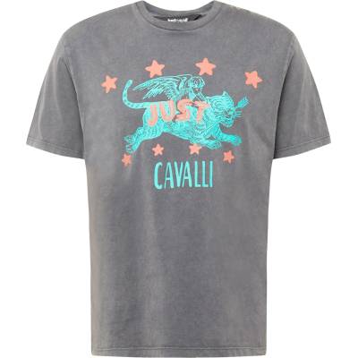 Just Cavalli Тениска сиво, размер M