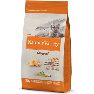 Nature´s variety Nature s Variety Cat Original Chicken 1, 25 кг