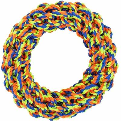 Reedog přetahovadlo kruh žlutý pletená 19 cm