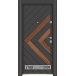 Starsteeldoor Блиндирана врата Outdoor - MFS 106 Антрацит орех с термомост (цена без монтаж)