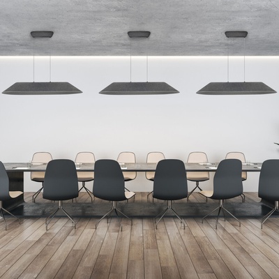 Акустична лампа Serenity - LED осветление с акустичен панел (2507)