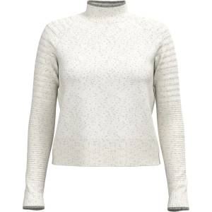 Smartwool Дамски вълнен пуловер Smartwool Women's Edgewood Mock Neck Sweater Merino jumper - Natural Donegal (105-6161-0114)