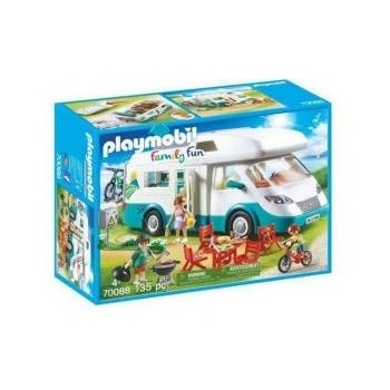 Playmobil Playset Playmobil Family Fun Summer Caravan Playmobil 70088 (135 pcs)