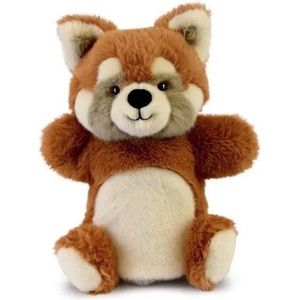 Doudou Петрушка за куклен театър Doudou - Червена панда, 24 см (3700349333742) - ozone