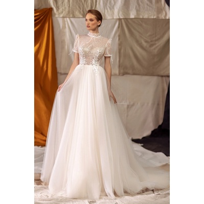 EvaMária svatební šaty Gisele Slonovina – Zboží Dáma