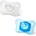 Chicco Силиконова залъгалка Chicco - PhysioForma Mini Soft, Момче, 0-2 m, 2 броя (N0366)