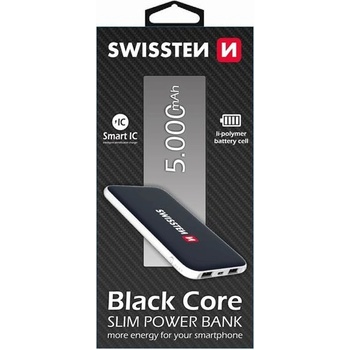 Swissten Black Core 5000 mAh