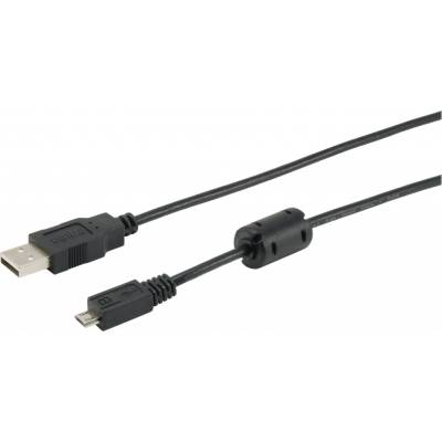 Equip 128596 USB-A - microUSB, 1m, černý
