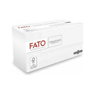 FATO Ubrousky 1/8 ohyb Smart Table bílé 50ks 33x33cm
