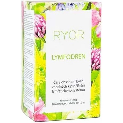 Dr.Popov Čaj Lymfodren 20 x 1,5 g