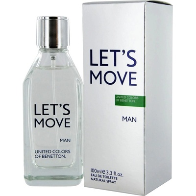 Benetton Let`s Move toaletná voda 40 ml pánska