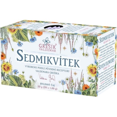 Grešík Sedmikvítek bylinný porcovaný čaj 20 n.s.