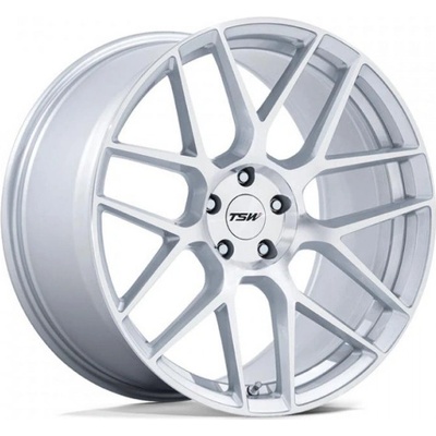 TSW TW002 LASARTHE 8x17 5x114.3 ET40 gloss silver machined