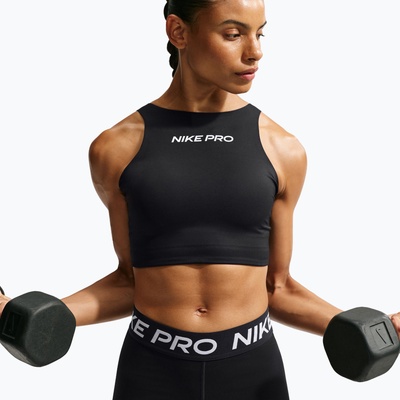Nike Спортен сутиен Nike Pro Sculpt black/white
