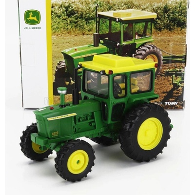 BRITAINS JOHN DEERE 4020 TRACTOR 1965 GREEN YELLOW 1:32