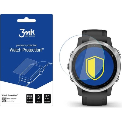 3mk Protection Скрийн протектор 3mk Watch Protection v. FlexibleGlass Lite за Garmin Fenix 6s (3mk Watch FG(40))