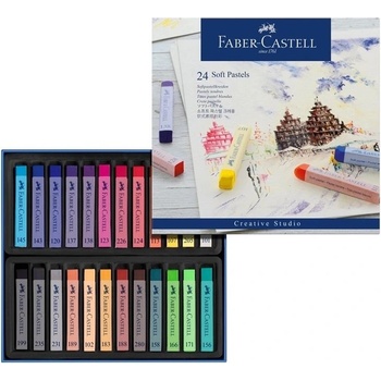 Faber Castell Creative Studio, suché pastely 24 ks 128324