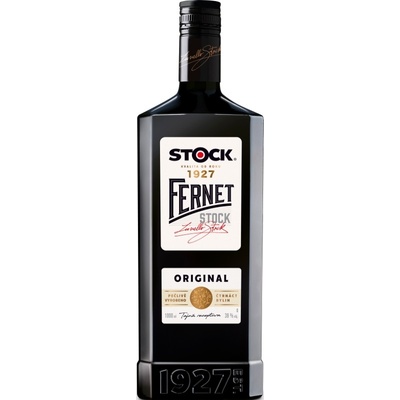 Fernet Stock 38% 1 l (čistá fľaša)