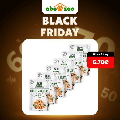 Brit Care Cat Fillets in Jelly Wholesome Tuna 6 x 85 g