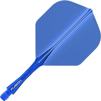 Winmau Fusion - azure blue - short