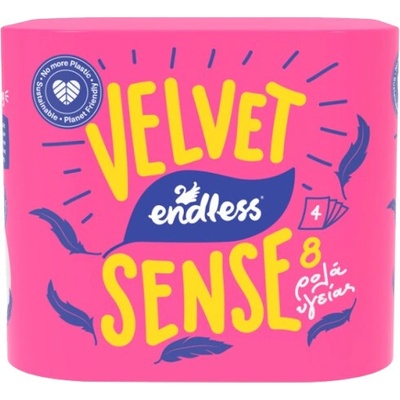 ENDLESS VELVET SENSE 4-vrstvový 8 ks