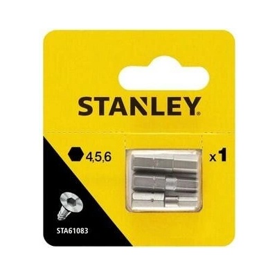 Stanley y HEX 4-5-6 x 25 mm ST-STA61083-XJ