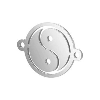 Šperky4U Ocelový přívěšek Jing a jang OK1404 ST