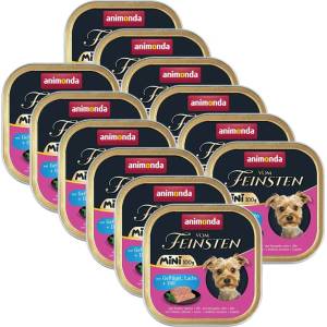 Animonda Vom Feinsten Adult Mini - пиле, сьомга и копър 12 x 100 г