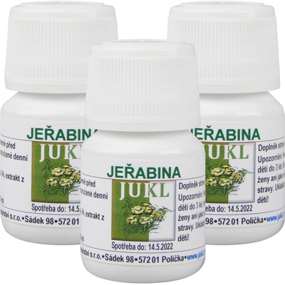 Bylinářství kořenářství Jukl Tinktúra Jarabina 30 ml