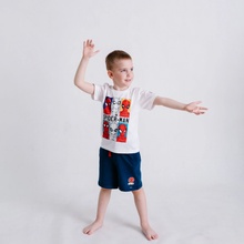 Letný set Spiderman modrý