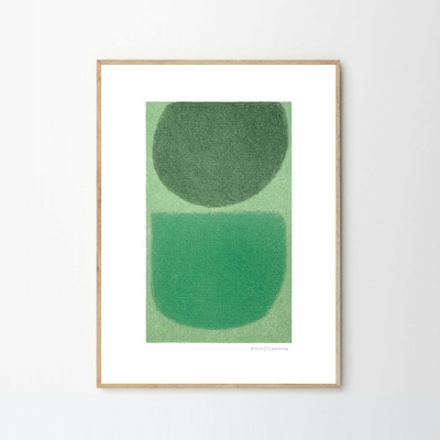 Moikka Plagát New Pastures by Emma Lawrenson A4 (21x27cm)