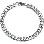 HARAHU Верижка за ръка kr-34833 - Сребърна / 23см / 5мм kp34833
