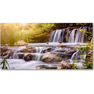 Foto-obraz fotografie na skle tropický ostrov 100x50 cm