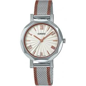 Casio Дамски аналогов часовник Casio - LTP-E411MSR-7ADF (LTP-E411MSR-7ADF) Часовници