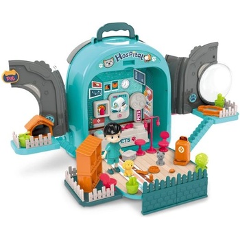 3v1 Домашен любимец в синя раница PES