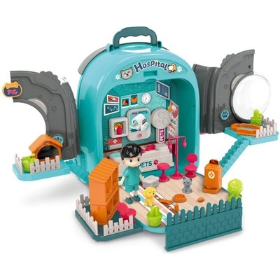 3v1 Домашен любимец в синя раница PES