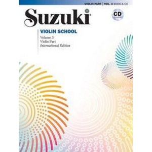 Suzuki Violin School, Volume 3: Violin Part, Book & CD (ISBN: 9781470644178)