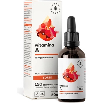 Aura Herbals Витамин А Форте 50 ml капки | Aura Herbals (11877 AH)