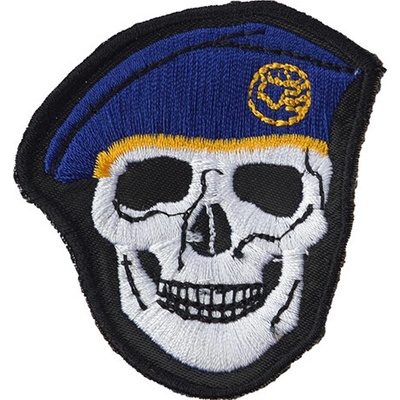 NAVYS Nášivka LEBKA baret vo farbe TMAVOMODRÁ