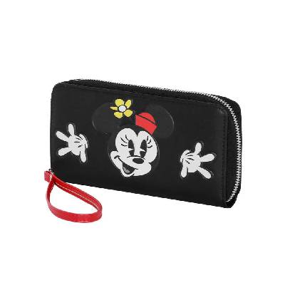 Disney Minnie Mouse Face Essential wallet - Black (Black)
