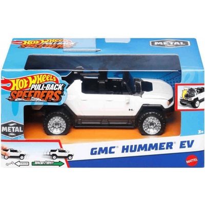 Mattel Hot Wheels Pull-Back Speeders GMC Hummer EV