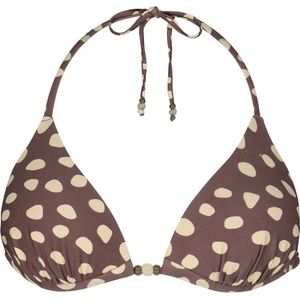 Barts Дамско бикини горнище Barts Women's Dauna Triangle Bikini top - Coffee - размер 40 (EU) (150-6452-0113)