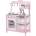 Ginger Home Детска дървена кухня Ginger Home - С аксесоари, розова (W10C404I)