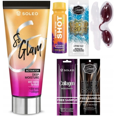 Soleo SO GLAM krém do solária 150 ml