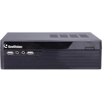 GeoVision IP видеорекордер GeoVision GV-SNVR0400F, 4 канала, H. 265/H. 264, 1x SATA III, 4x USB, 1x RJ-45 100Mbps, HDMI (GV-SNVR0400F)