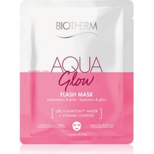 Biotherm Aqua Glow Flash Mask платнена маска 31 гр