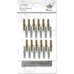 TITANUM Wooden buckles 24pcs