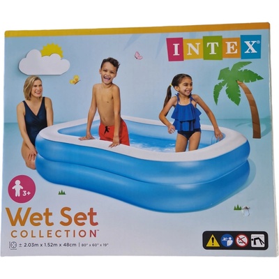 Intex 57180 SWIM CENTER FAMILY 203x152x48 cm – Zboží Dáma